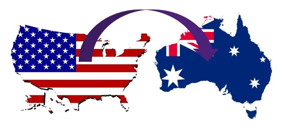Nursing from United States to Australia