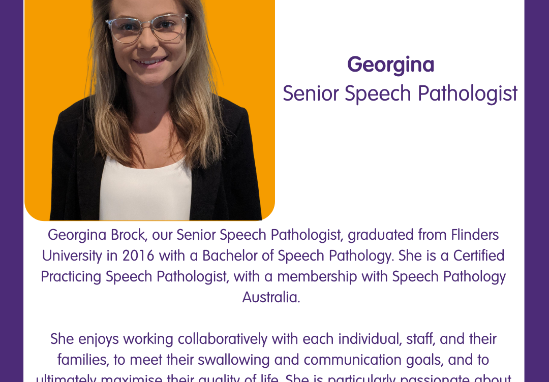 Meet our Speech Pathologists!